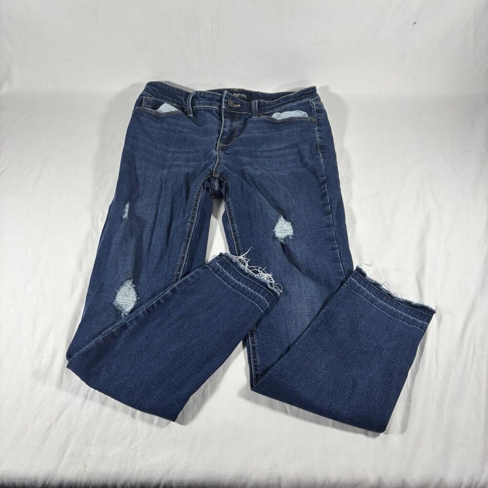 Buffalo David Bitton Distressed Jeans Womens 4 27